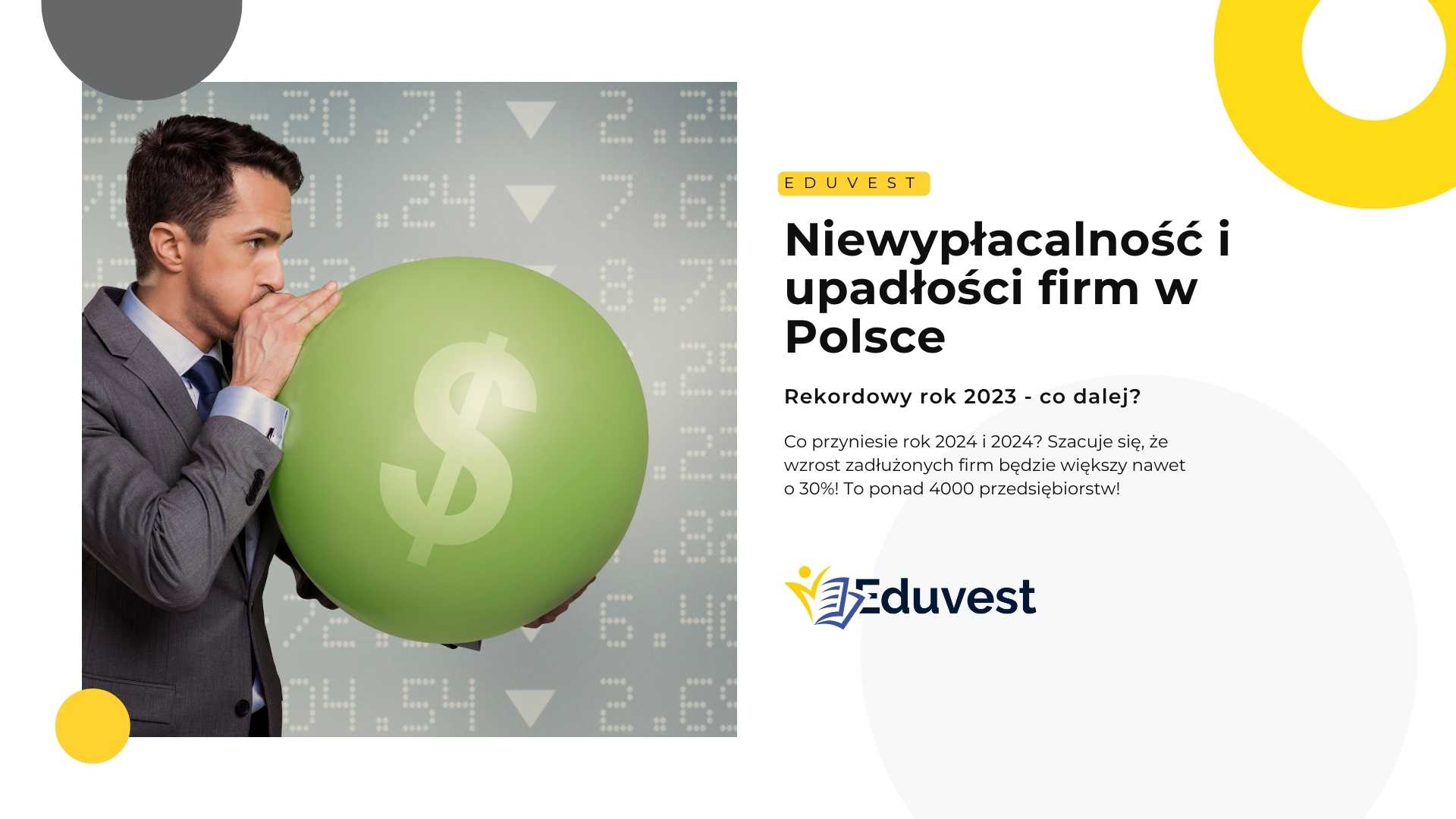 Niewypłacalność i upadłość firm w Polsce 2024